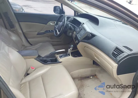 2012 Honda Civic Ex-L z USA, uszkodzony, nr VIN 2HGFB2F90CH526975